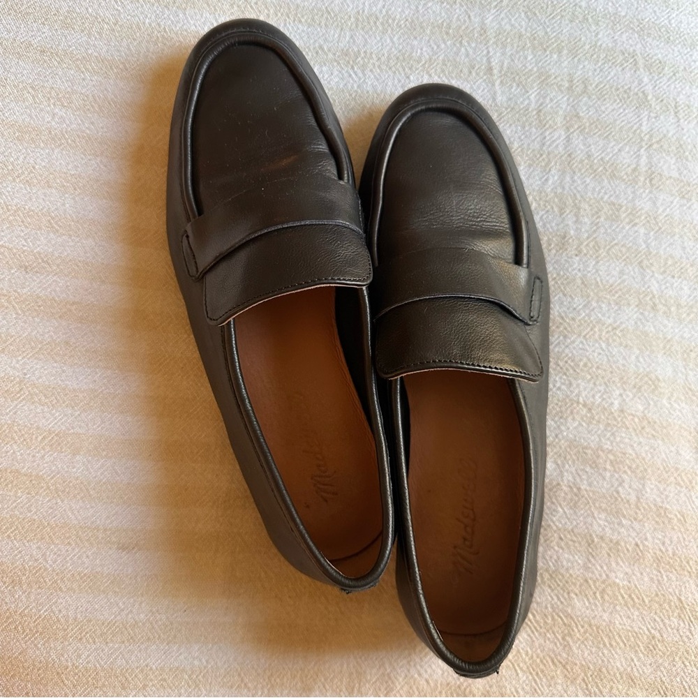 Madewell Black The Lacey Loafer Size 7 - Picture 3 of 9